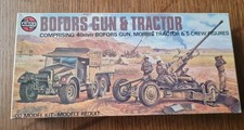 Airfix 02314-2 Series 2 00 Scale Bofors Gun And Tractor Plastic Model Kit
