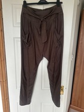 Topshop Drop Crotch Trousers-