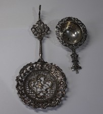2 x Dutch silver spoons