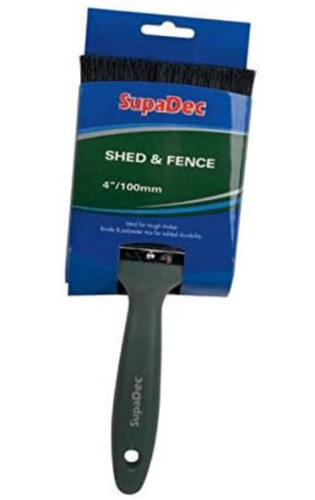 Shed fence decking paint - 4",