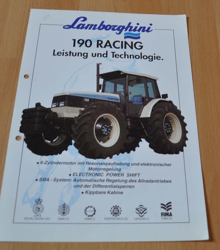 Lamborghini 190 tractor - lamborghini,