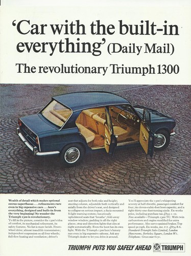 Triumph 1300 - 1300, fwd