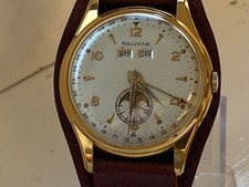 Helvetia Triple Date Moon Phase Watch