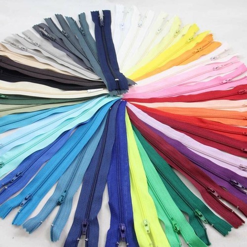 Closed end zips mixed - 3,