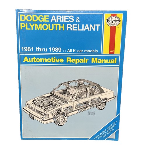 Dodge plymouth reliant aries - plymouth,