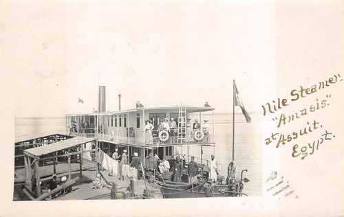 Rppc nile steamer ship amasis - rppc,