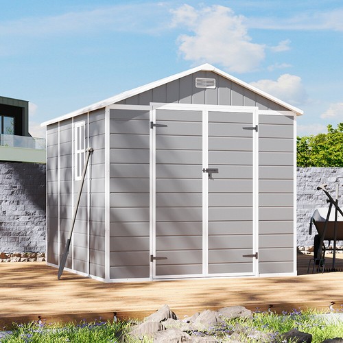 Garden shed double - garden, x