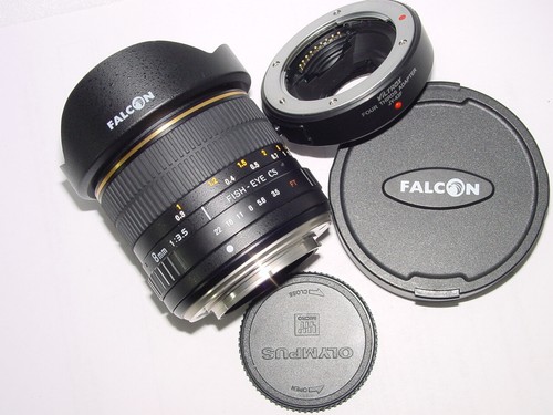 Falcon 8mm fish eye - f/3.5,