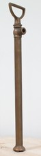 Vintage brass bilge pump hand - brass,