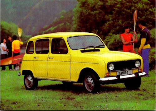 Renault 4tl automobile 4x6 - automobile,
