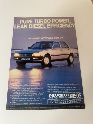 Original vintage peugeot - original, 505