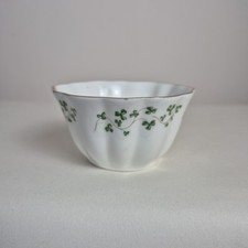 Royal Tara White Shamrock Jam Candy Dish Galway Ireland