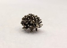 VINTAGE TINY HEDGEHOG SILVER