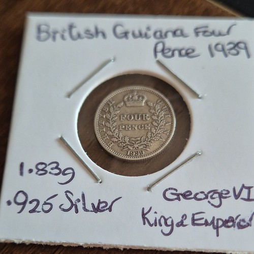 1939 british guiana pence - british,