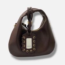 Ganni Women's Brown Grained