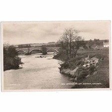 DRYMEN New Bridge, River Endrick, Stirlingshire RP Postcard Unused