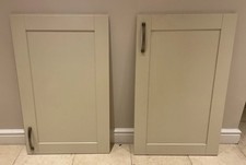 Integrated Kitchen Doors. Shaker System. 50/50 Fridge. Hinges Included Cream