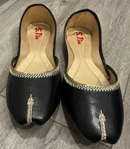 Black khussa shoes for women - for,