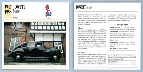 Jowett javelin 1947 - -, 1947-53