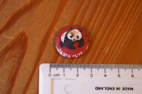 Pin badge panda club - badge, –