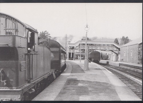 Railway transport postcard - railway,