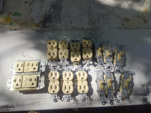 Electric sockets and - sockets,