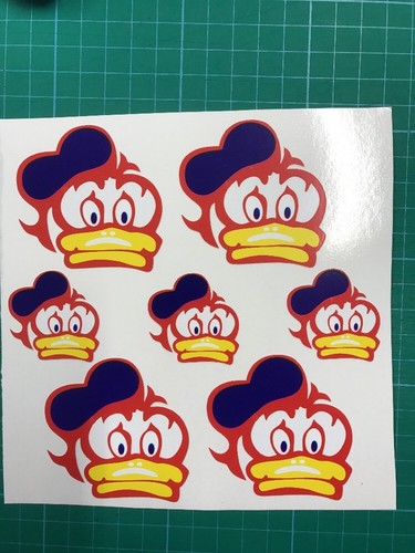 Barry sheene duck sticker - sheene,