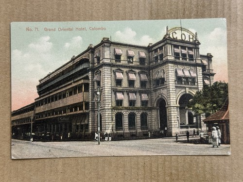 Postcard colombo ceylon - postcard, sri