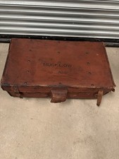 Antique Large Leather Steamer