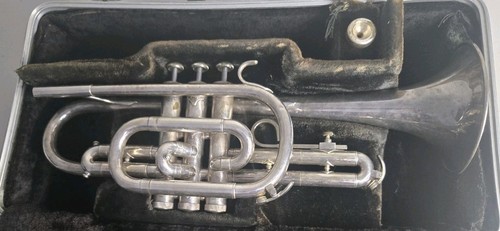 Vintage selmer bundy cornet - bundy, by