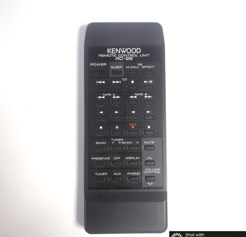 Kenwood remote control - rc-26,