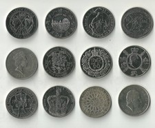 Great Britain 12 different 5