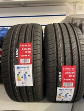 2x 245/45R18 100W XL M+S Brand New ilink 245 45 R18 WET GRIP *B X2 PAIR 2454518