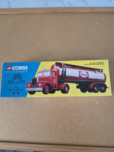 Corgi classics red esso fuel - esso,