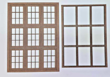 Windows Sheet 2 . Laser Cut Scratch Aid Layout Kit O Gauge 7mm Model Railway
