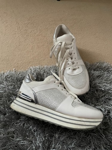 Women white sparkly - , contrast