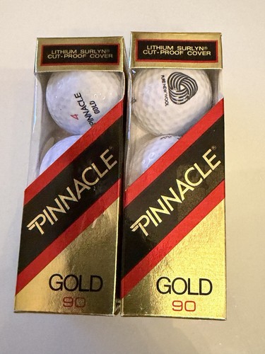 Pinnacle gold golf balls - gold,