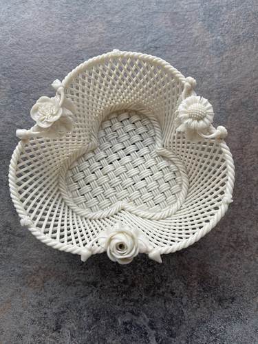 Vintage fine belleek lattice - belleek,