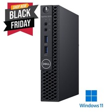 Dell 3070 Micro PC  9th Gen intel Core i5, 16GB RAM 256GB M.2 SSD Win 11 Pro PSU