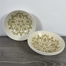 3 x Vintage Retro J&G Meakin Maidstone Cereal Soup Dessert Bowl | Tulip Time
