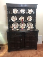 vintage 2 drawer welsh dresser