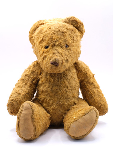 Jointed antique teddy bear - jointed,