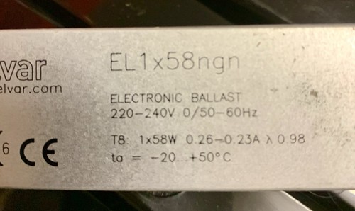 Electronic ballast for - ballast,