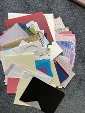 Mixed Bundle Card Making Crafting Paper Cards Envelopes Fancy Papers Mismatching