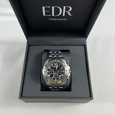 Rotary Aquaspeed Chronograph Stainless Steel Watch – Black Dial