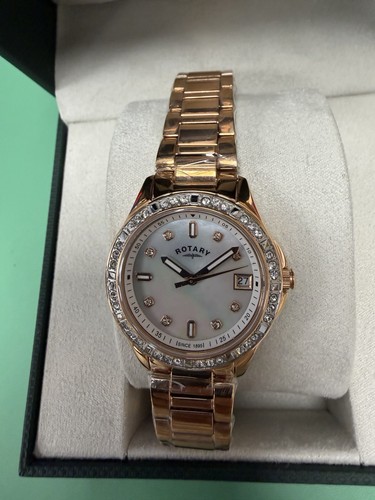 New ladies rotary rose - new, plated