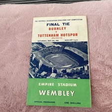 1962 BURNLEY V TOTTENHAM