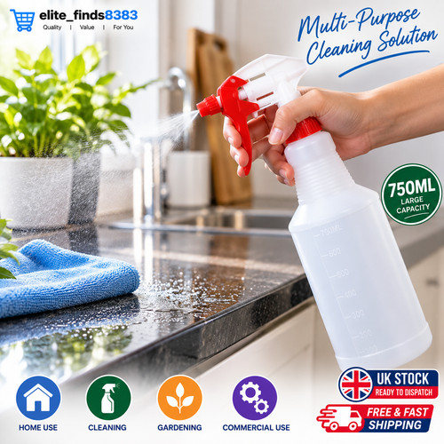 Trigger spray bottles 750ml - bottles,