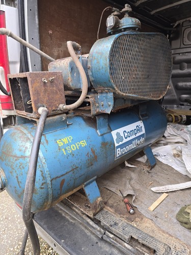 Broomwade air compressor 125l - broomwade,