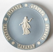 Wedgwood blue jasper plate - blue,